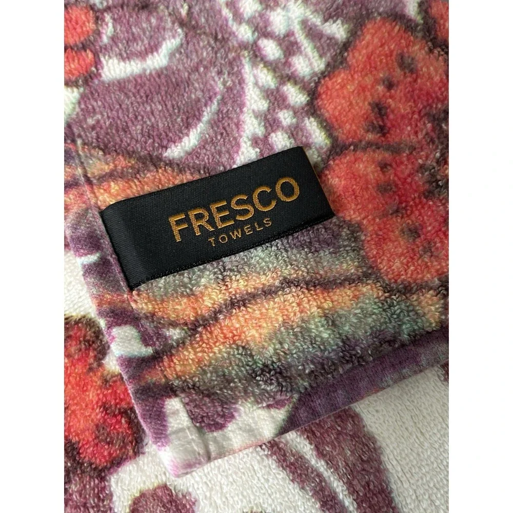FRESCO Towels - Terry Turkish Cotton - 1 Bath Towel, 2 Hand Towels & Washcloth